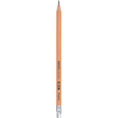 3154148517214-Maped Black'Peps - Crayon à papier - HB - 2,2 mm - embout gomme--0