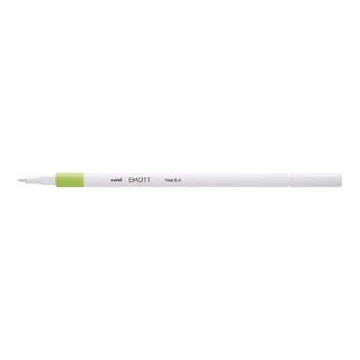 4902778241127-UniBall Emott EverFine - Crayon-feutre d'écriture - vert clair-Angle gauche-0