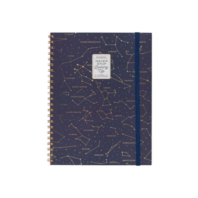 8059174834777-Legami - Cahier spiralé 3-in-1 - motif stars-Avant-0