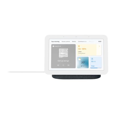 0193575023694-Google Nest Hub (2nd Gen) -  écran connecté avec assistant google - Wifi et bluetooth - charbon-Avant-1