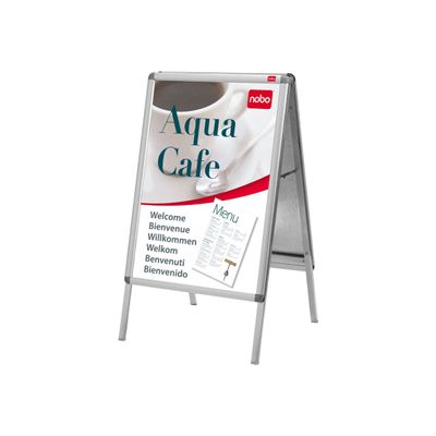 5028252193597-Nobo - Stop trottoir/Chevalet porte-affiche clipsable 70 x 100 cm-Angle droit-1