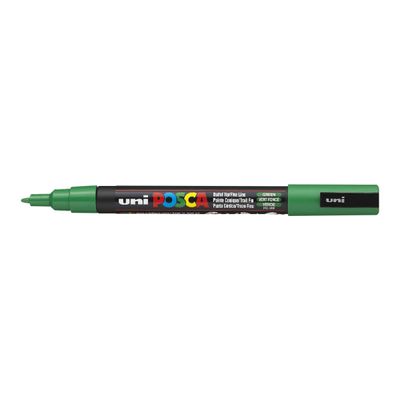 4902778915806-Posca - Marqueur peinture pointe fine - vert foncé-Angle gauche-0