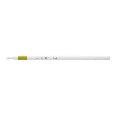 4902778241561-UniBall Emott EverFine - Crayon-feutre d'écriture - vert pomme-Angle gauche-0