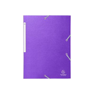 3130630556503-Exacompta Teksto - Chemise à 3 rabats - A4 - pour 300 feuilles - disponible dans différentes cou-Avant-0
