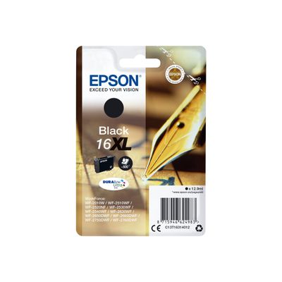8715946518824-Epson 16XL Stylo Plume - noir - cartouche d'encre originale-Avant-0