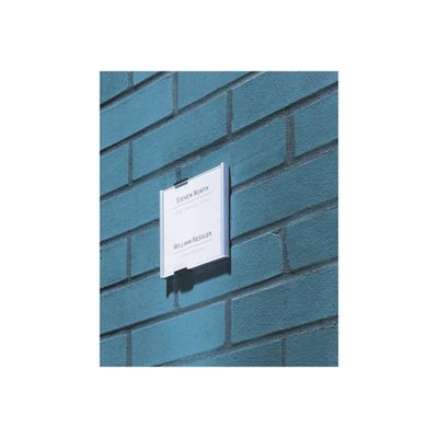 4005546400037-Durable Info Sign - Plaque de porte personnalisable - A6-Angle droit-1