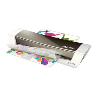 4002432112968-Leitz Ilam Home Office A4 - Plastifieuse A4 - de 80 à 125 microns-Angle droit-1