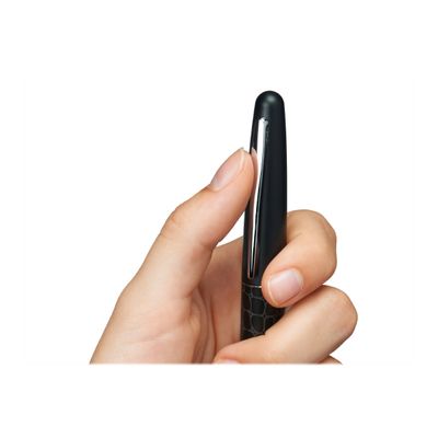 4902505461583-Pilot Retro Pop - Roller noir / crocodile - pointe 0,7 mm-Gros plan-5