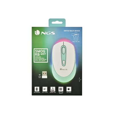 8435430619485-NGS Smog Mint-RB - souris sans fil - vert-Avant-8