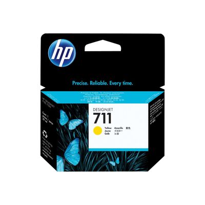 0000005054862-HP 711 - jaune - cartouche d'encre originale (CZ132A)-Avant-0