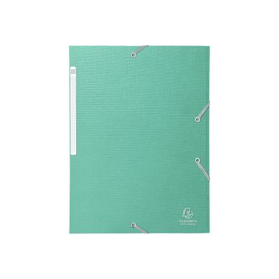 3130630556503-Exacompta Teksto - Chemise à 3 rabats - A4 - pour 300 feuilles - disponible dans différentes cou-Avant-1