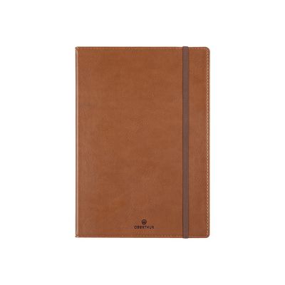 3108725884138-Oberthur Balthazar - Carnet souple A5 - cognac-Avant-0
