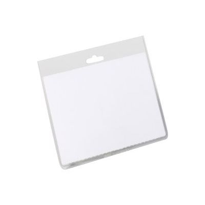 4005546800264-Durable - 20 Portes badges de nom - 60 x 90 mm - plastique-Angle gauche-0