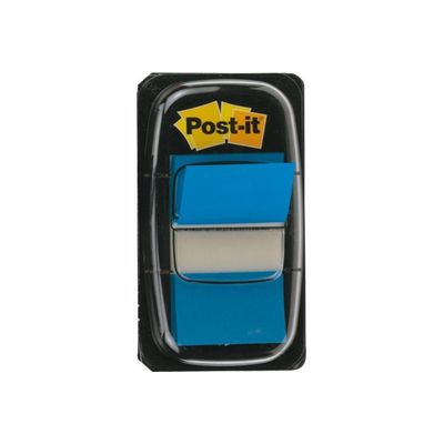 0021200706899-50 Marque-pages Post-it souples coloris bleu -Avant-1