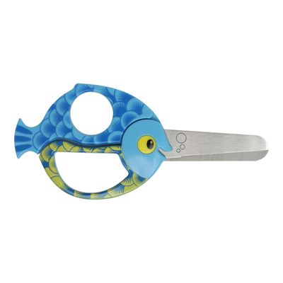 0020335002128-Fiskars Kids Animal - Ciseaux poisson - 13 cm-Avant-0