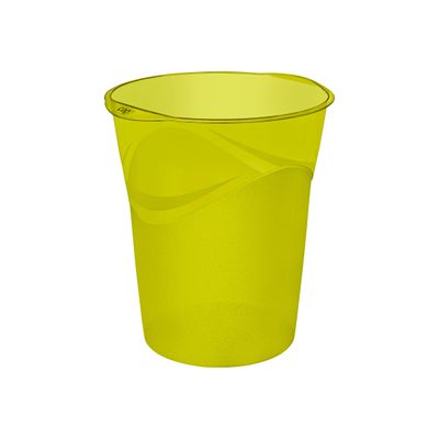 3462152807307-CEP Happy - Corbeille à papier 14L - vert bambou-Angle gauche-0