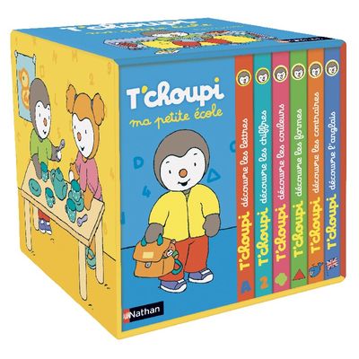 9782092582138-T'Choupi - Ma Petite Ecole (6 petits livres)--0