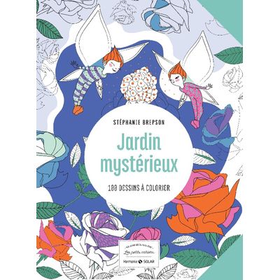 9782263170386-Jardin Mystérieux : 100 dessins à colorier (Petit Cahier Harmonie)--0