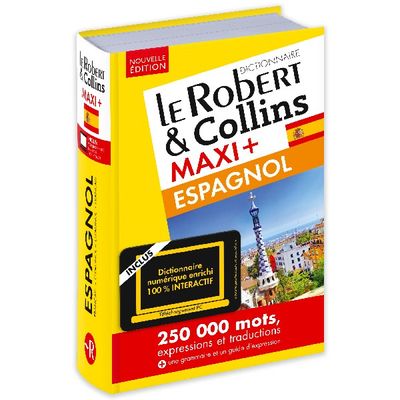9782321013495-Le Robert & Collins Maxi+ Dictionnaire Espagnol + Carte téléchargement (Nouvelle Edition)--0