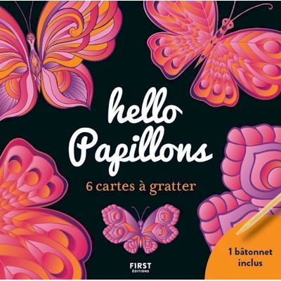 9782412064559-Cartes à gratter mini - Hello Papillons--0