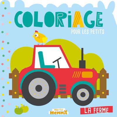 9782508046421-Mon P'tit Hemma - Coloriage pour les petits - La ferme--0