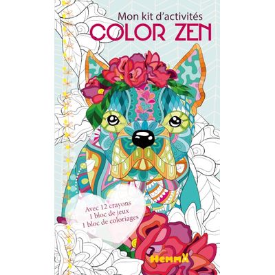 9782508047312-Color zen - Mon kit d'activités (Chien)--0