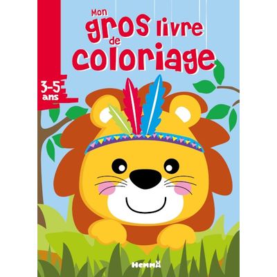 9782508050770-Mon gros livre de coloriage - Lion--0