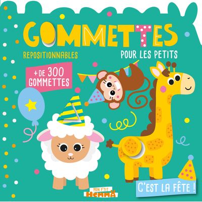 9782508051616-Mon P'tit Hemma Gommettes Pour Les Petits - C'est la Fête !--0