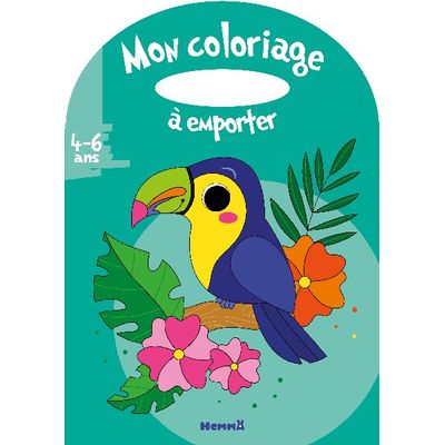 9782508051661-Mon coloriage à emporter (4-6 ans) : Toucan--0