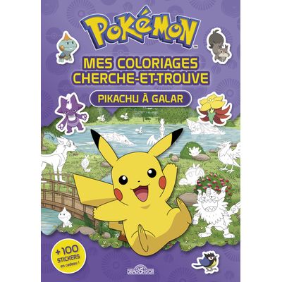 9782821214590-Pokemon Pikachu à Galar Mes Coloriages Cherche et Trouve--0