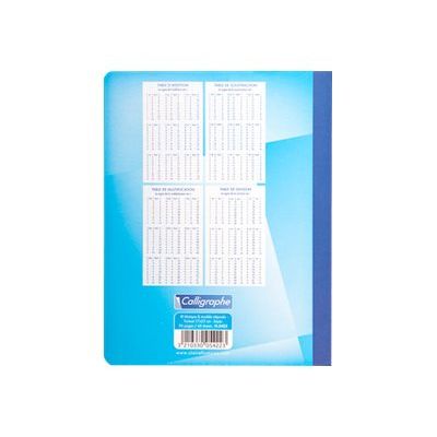 3210330054223-Calligraphe 7000 - Cahier de brouillon 17 x 22 cm - 96 pages - grands carreaux (Seyes) - disponible d-Arrière-2