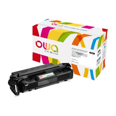 3112539605810-Cartouche laser compatible HP 96A - noir - Owa K11498OW-Angle gauche-0