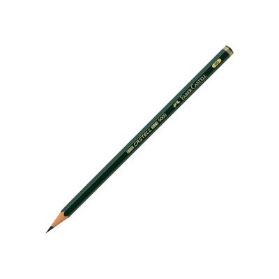 4005401190066-Faber-Castell 9000 - Crayon à papier - 6B-Angle gauche-0