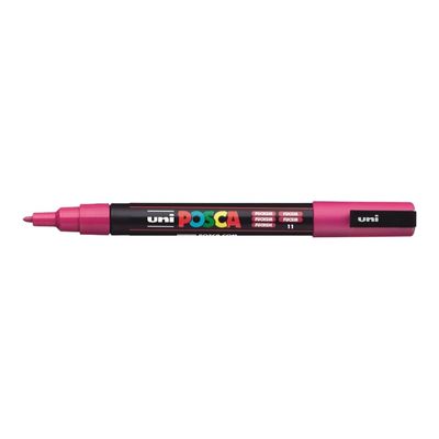0000005815883-Posca - Marqueur peinture pointe fine - fuchsia-Angle gauche-0