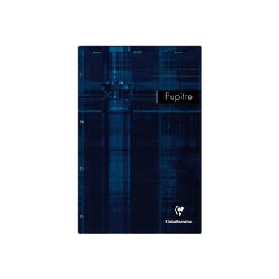 3329680613100-Rhodia - Bloc notes Pupitre - A4 + - 160 pages - grands carreaux - perforé-Avant-1
