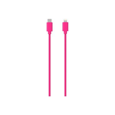 3701263514798-JAYM POP Collection - Câble USB-C vers Lightning - 1.5 m - rose-Avant-0