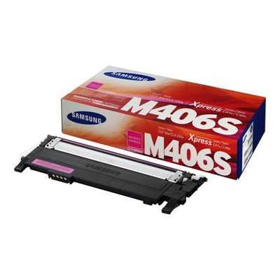 0191628445714-Samsung CLT-406S - magenta - cartouche laser d'origine-Angle droit-0