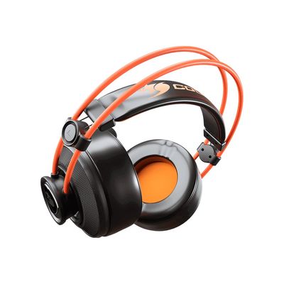 4715302442231-COUGAR Immersa ti - Casque gamer filaire avec micro - noir / orange-Arrière-4