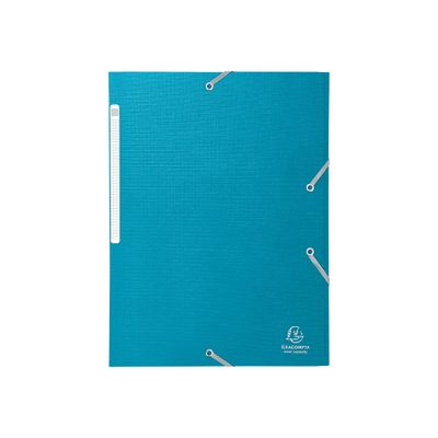 3130630556503-Exacompta Teksto - Chemise à 3 rabats - A4 - pour 300 feuilles - disponible dans différentes cou-Avant-2