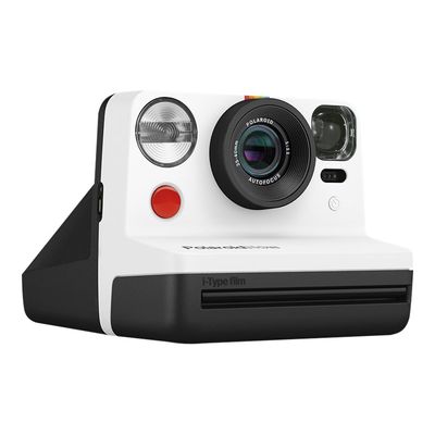 9120096772283-Polaroid Now - appareil photo instantané i-Type - noir et blalnc-Angle gauche-0