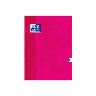 3020122873532-Oxford - Cahier 24 x 32 cm - 96 pages - grands carreaux (Seyes) - disponible dans différentes cou-Avant-2