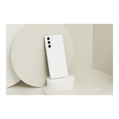 8806092590571-Samsung Galaxy S21 FE - Smartphone - 5G - 128 Go - blanc-Arrière-9