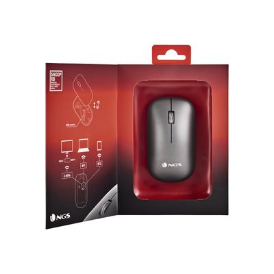 8435430618914-NGS Snoop-RB - souris sans fil - gris-Avant-10