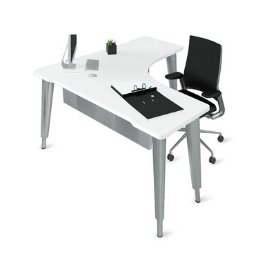 2012349456408-Voile de fond pour bureau EVIDENCE - largeur 140 cm - aluminium--1