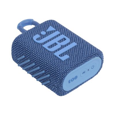 6925281968754-JBL Go 3 Eco - Enceinte sans fil Bluetooth - bleu-Angle droit-0