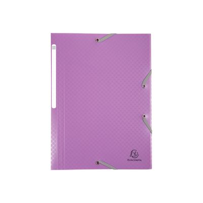 3130630551904-Exacompta Forever Young - Chemise à 3 rabats - A4 - pour 250 feuilles - disponible dans différen-Avant-3