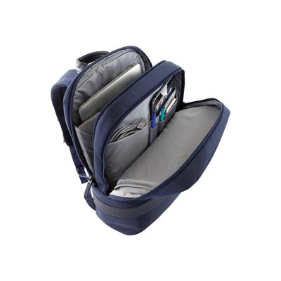 8032572150083-Nava Easy+ Large - Sac à dos pour ordinateur portable 15,6" et porte-Ipad - bleu nuit-Angle gauche-10