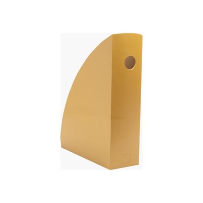 9002493182295-Exacompta NeoDeco - Porte-revues - or cuivré-Angle gauche-1