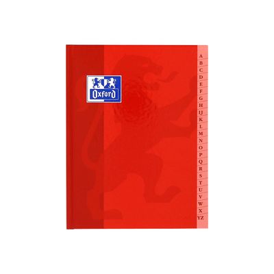 3020123874040-Oxford - Répertoire 17 x 22 cm - 192 pages - petits carreaux (5x5 mm) - disponible dans différen-Avant-5