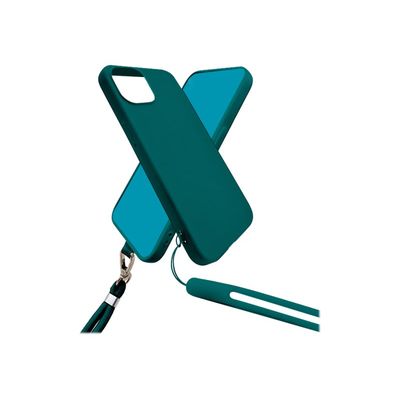 3701263520232-JAYM POP - coque de protection avec tour de cou pour iPhone 14 - vert-Multi-angle-0